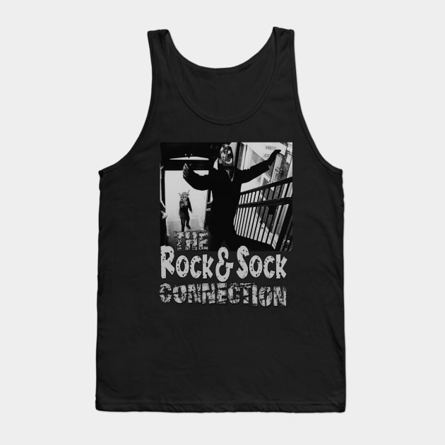 The Rock & Sock Connection, Vintage Wrestling Comedy. Tank Top by The Dark Vestiary